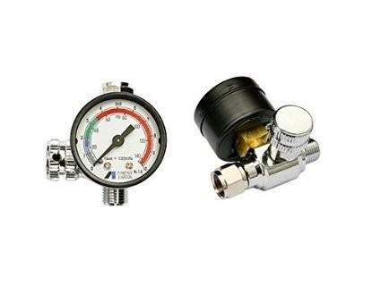 IWATA / AJR-02S-VG Регулятор давления (манометр) Impact Controller-2 (W2012920700)