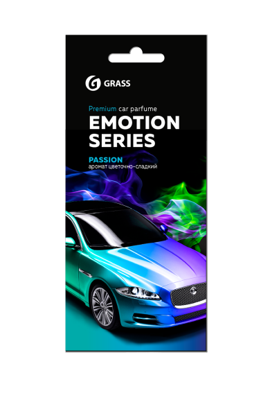 GRASS / AC-0165 Ароматизатор воздуха картонный Emotion Series Passion 1 (25)