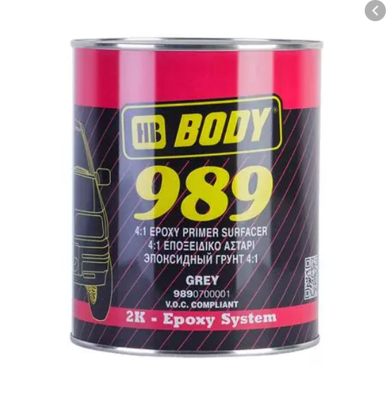 BODY / 989 Грунт эпоксид с отв. 1+0,25 кг (6 к-т)