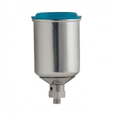 IWATA / PCG-2D-1 Бачoк центральный 150 мл, алюминий, резьба "папа" 1/8 для краскопульта LPH-80