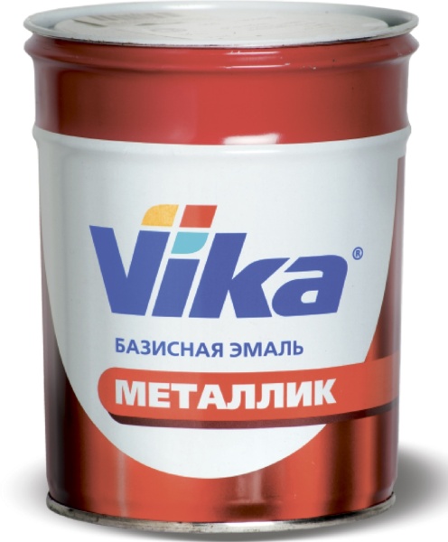 VIKA-металлик / 8033 Ярко-красная базовая 0,9кг(6шт)